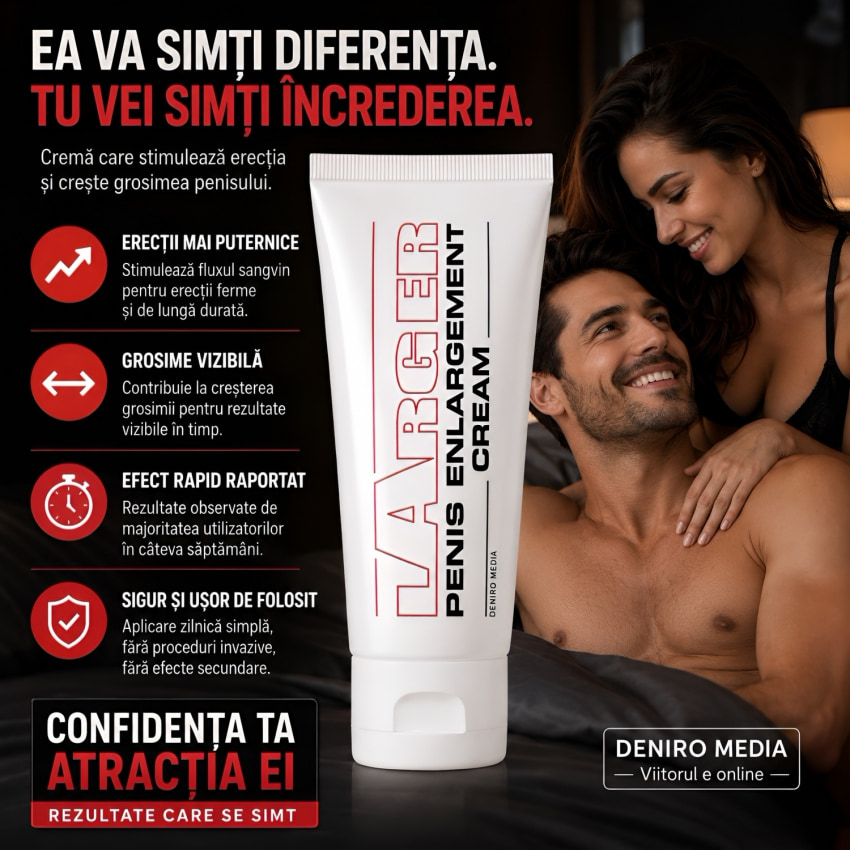 Cremă Pentru Mărirea Membrului Larger 75ml