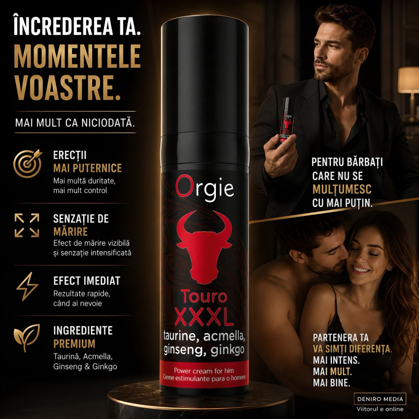 Cremă Pentru Erecție Touro 3XL 15ml