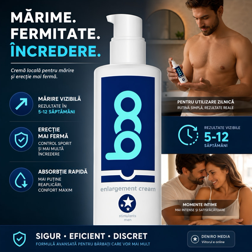 Cremă Pentru Creșterea Penisului Boo 50ml