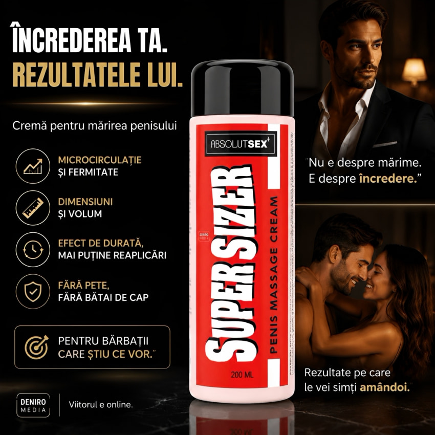 Cremă Pentru Creșterea Membrului SuperSizer 200ml