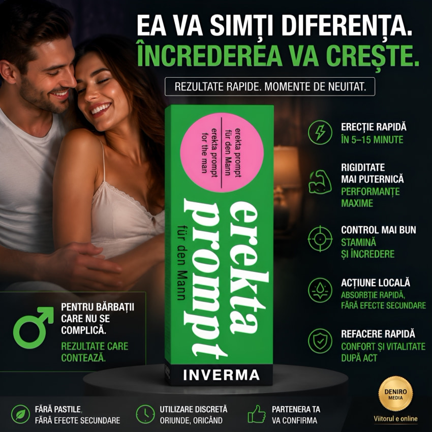 Cremă Pentru Potență Erekta Prompt 13ml