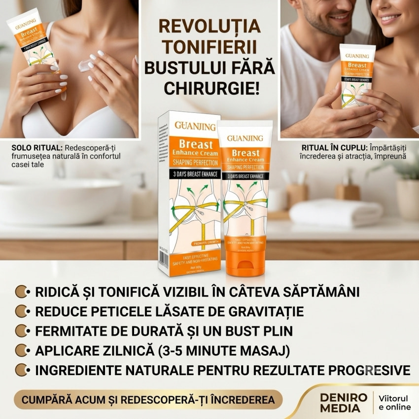Cremă Rapidă Pentru Alungirea Sânilor Guanjing 80g