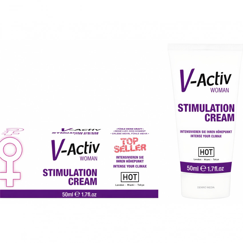 Cremă Stimulatoare V Activ for Women 50ml