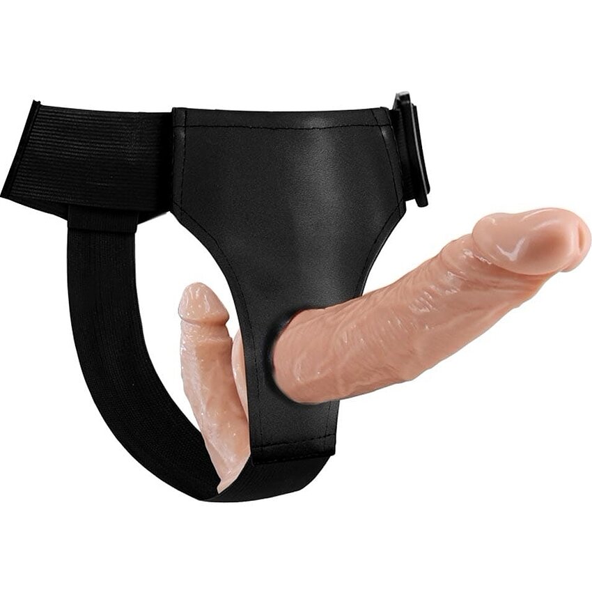 Debra Strap-On Dublu Realist, Ham Reglabil