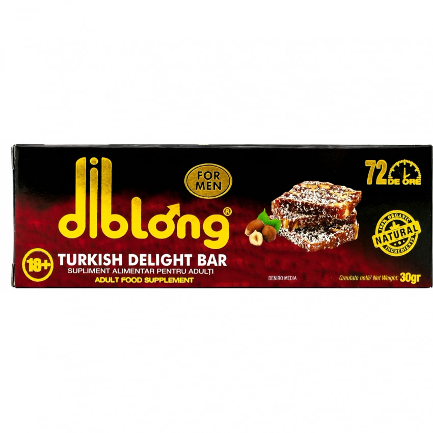 Diblong Turkish Delight Bar 30g