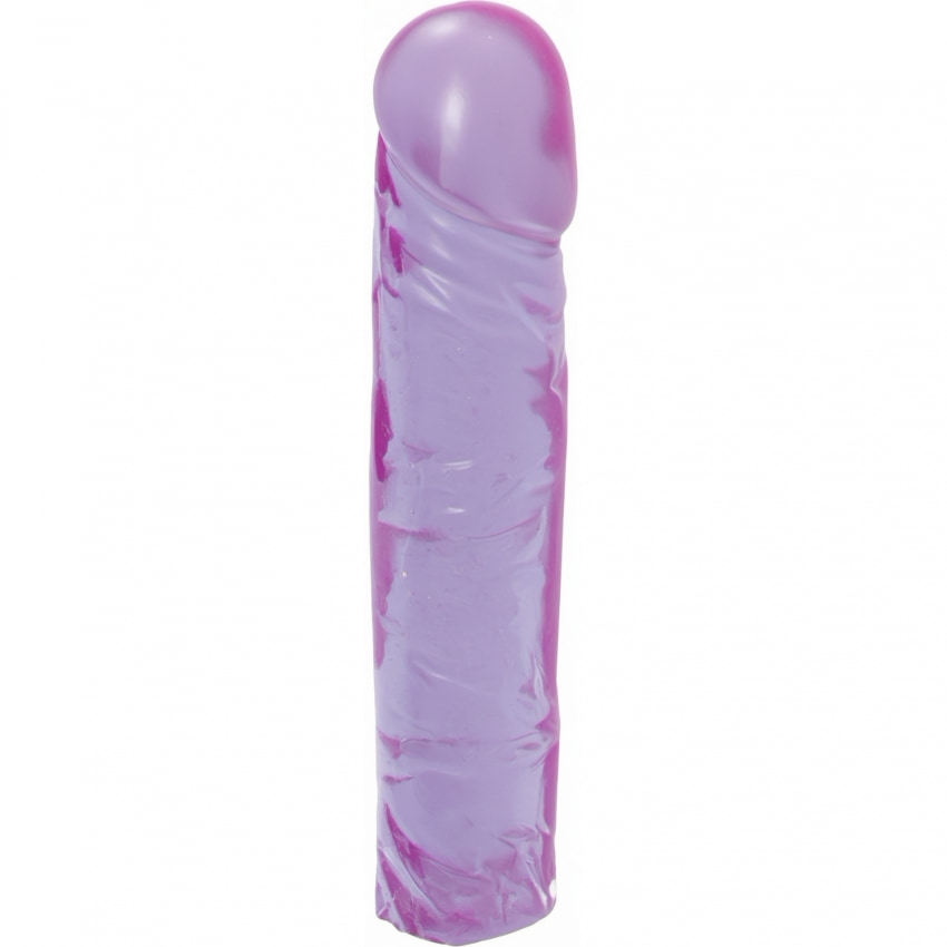 Dildo Flexibil Crystal Jellies Classic 20cm Mov