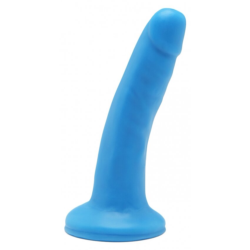 Dildo Happy Penis Dong 6 inch Albastru