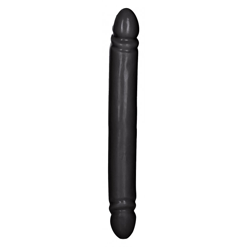 Dildo Smooth Double Negru