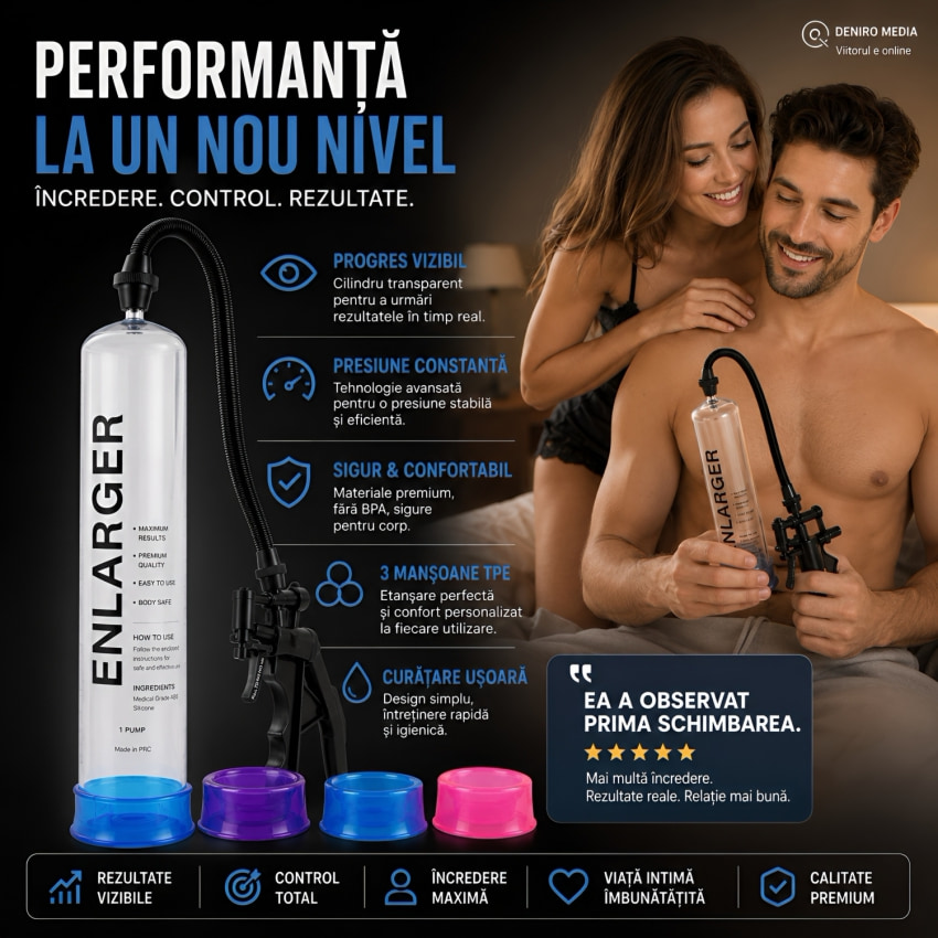 Dispozitiv Mărire Reproducătoare Extindere Naturală Transparent