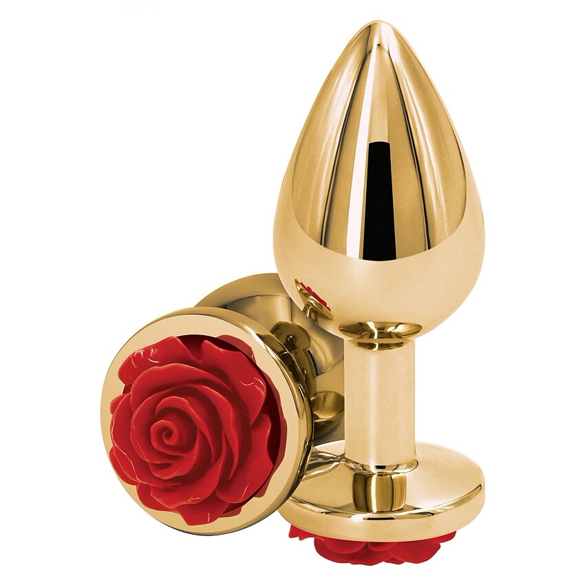 Dop Anal Rear Assets Rose Medium Roșu