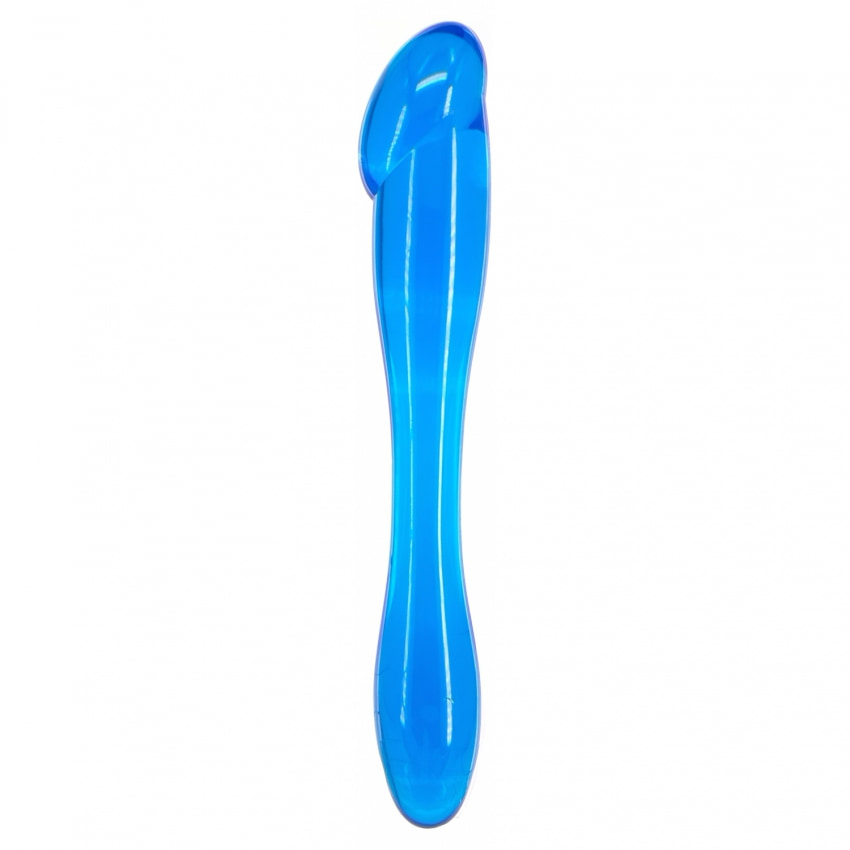 Dildo Dublu Sondă În Formă De Penis Albastru