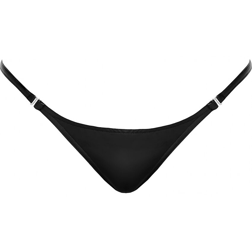 G-String Noir Handmade Tease Negru S-M