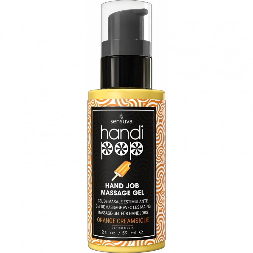 Gel Comestibil Sensuva HandiPop Portocale Cremă 59ml
