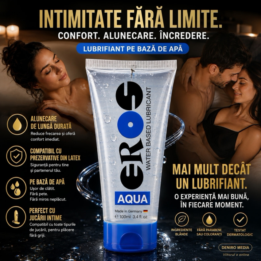 Gel Material lubrifiere Eros Water Based 50ml