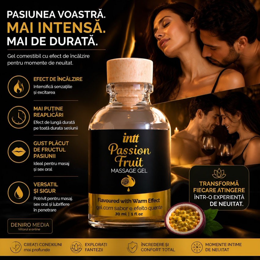 Gel Masaj Passion Fruit 30ml
