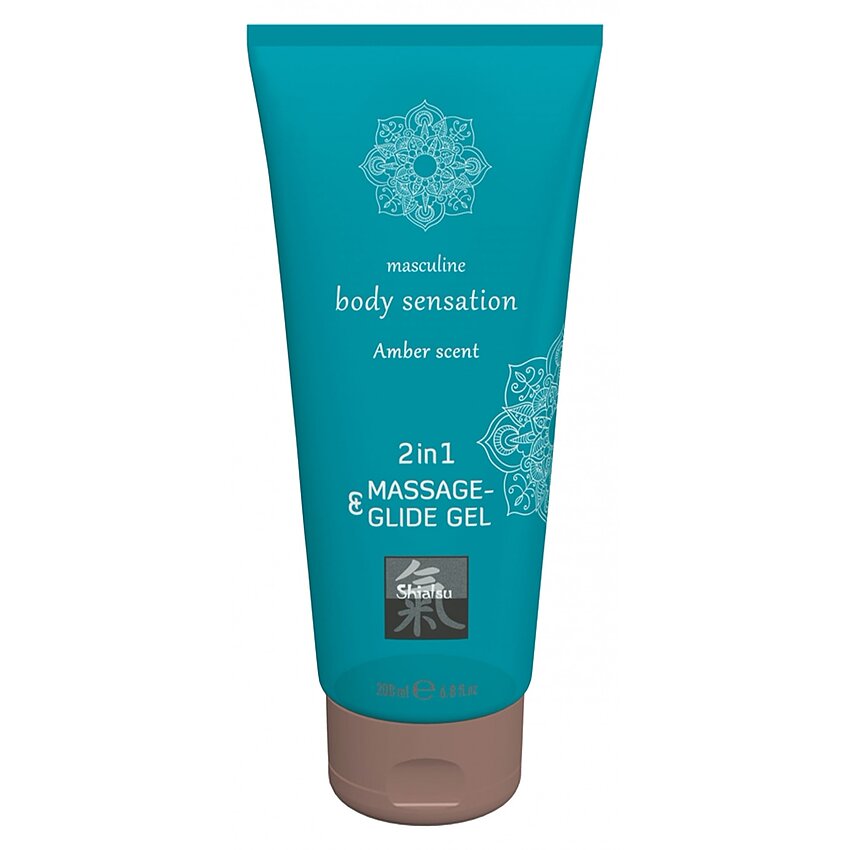 Gel Massage And Glide 2 in 1 Amber 200 ml