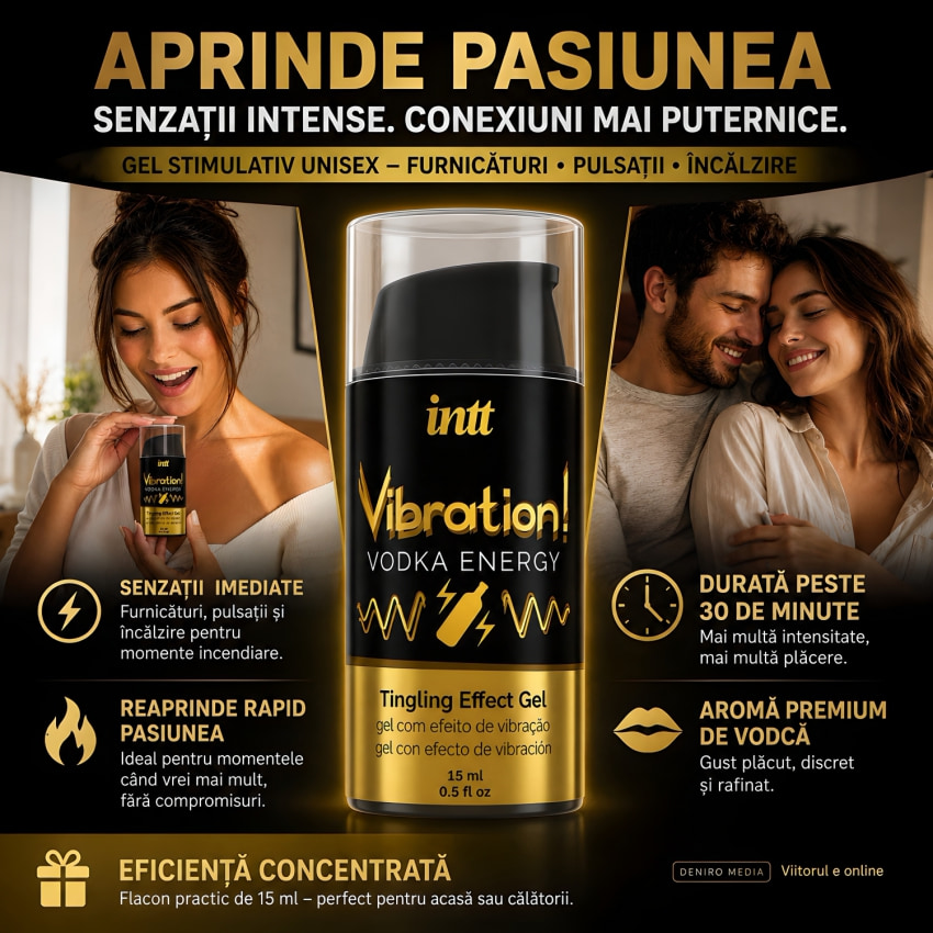 Gel Pulsator Al Plăcerii Cu Concluzie Intens 15 ml