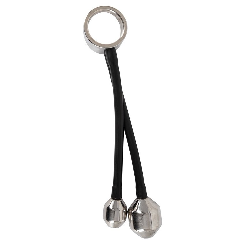 Heavy Gear – Inel Penian Metalic cu 2 Pluguri 31 cm Argintiu