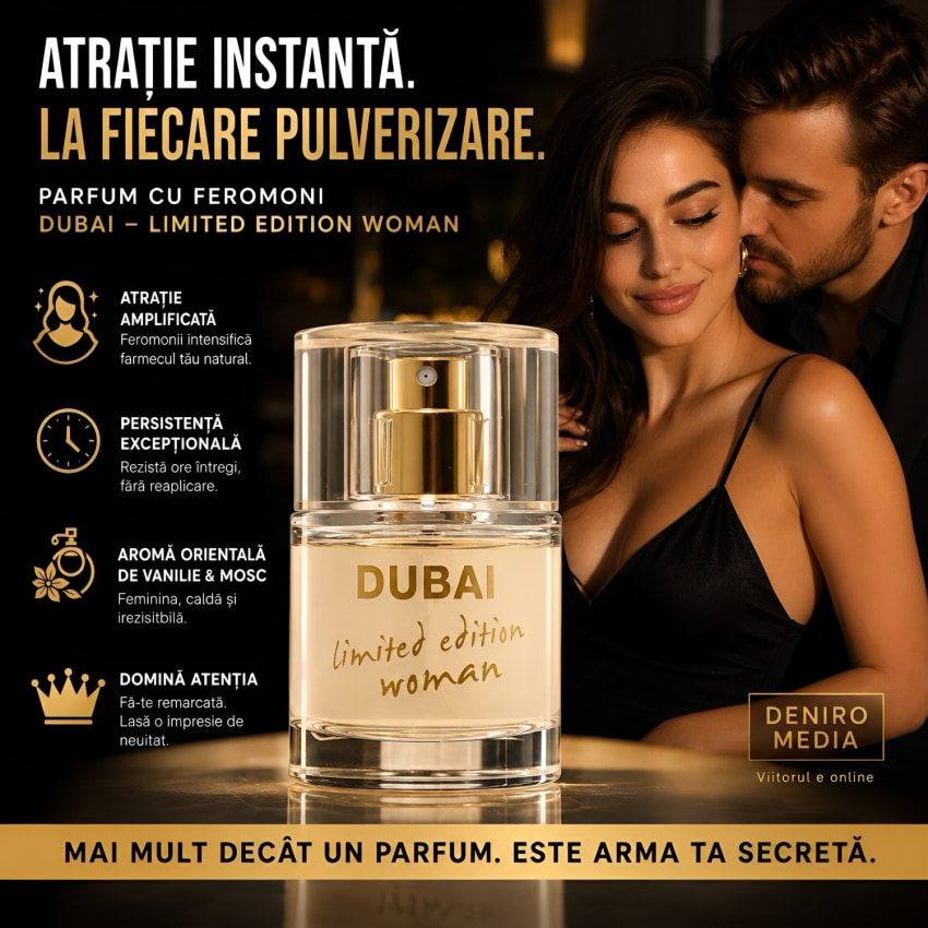 Parfum cu Feromoni Dubai pentru Femei cu Vanilie 30 ml