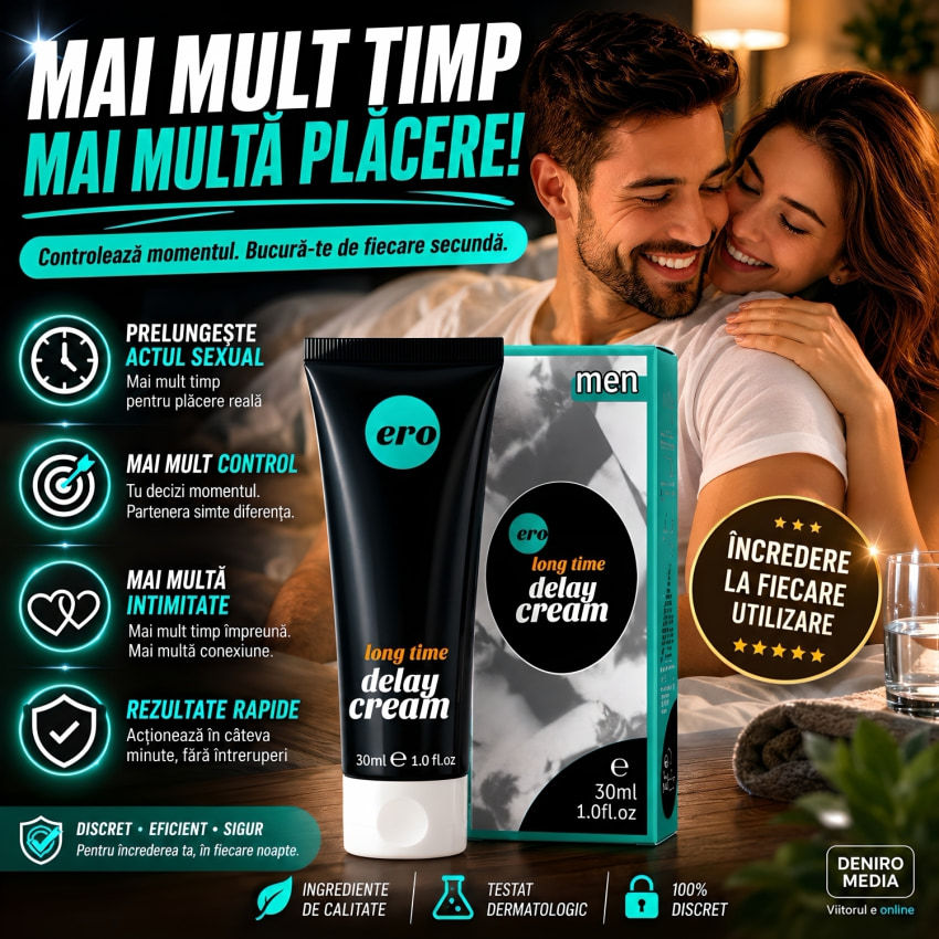 Cremă Întârziere Ejaculare Timp Îndelungat 30ml