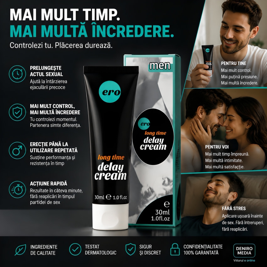 Cremă Întârzierea Ejaculării Long Time Delay 30 ml