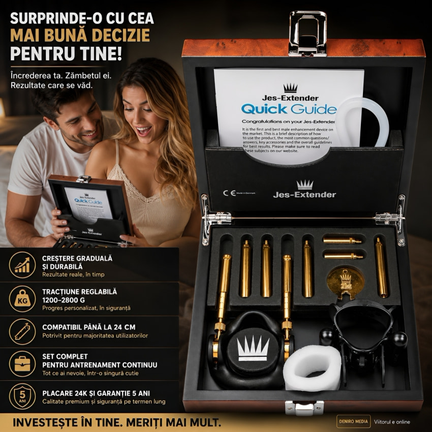 Jes Extender Gold Placat 24K, Extensie Discretă De Calitate