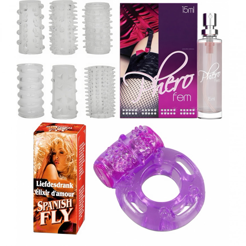 Kit Seducție Totală — Atracție, Intensitate și Plăcere