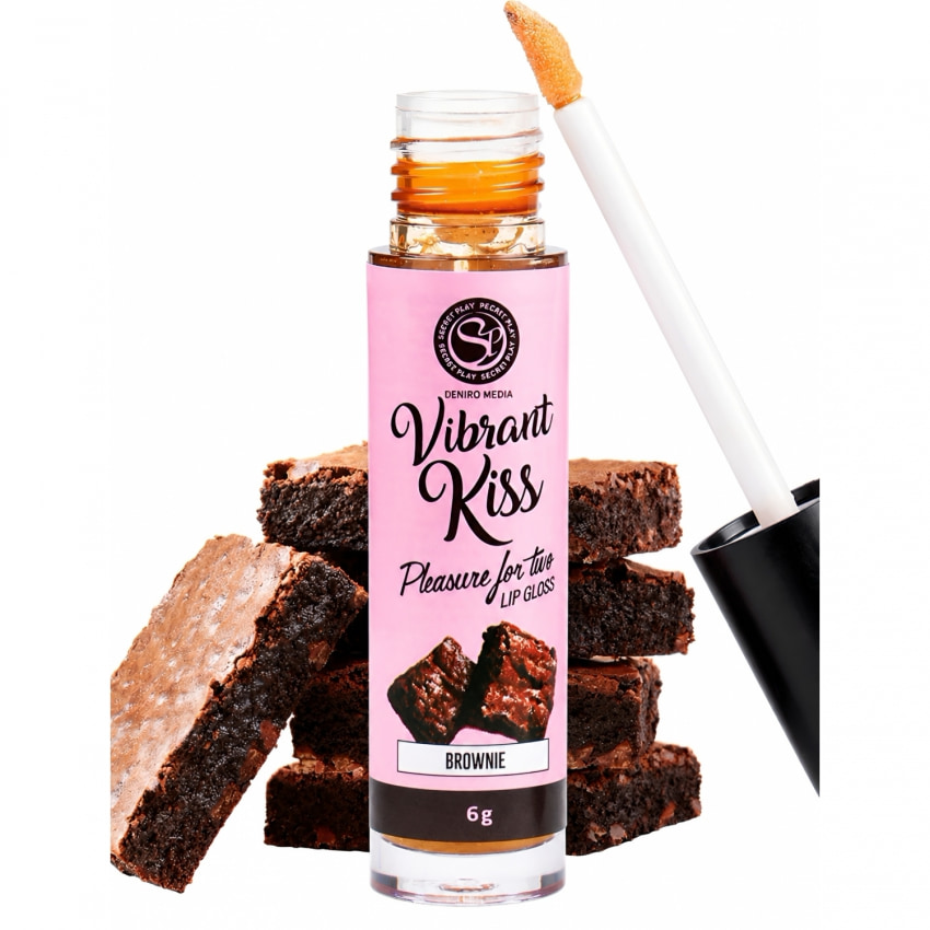 Lip Gloss Vibrant Kiss Brownie 6g