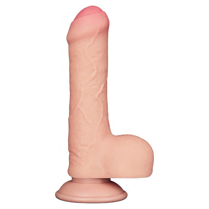 LoveToy Sliding Skin 18.3cm — Realist, Ventuză Detașabilă