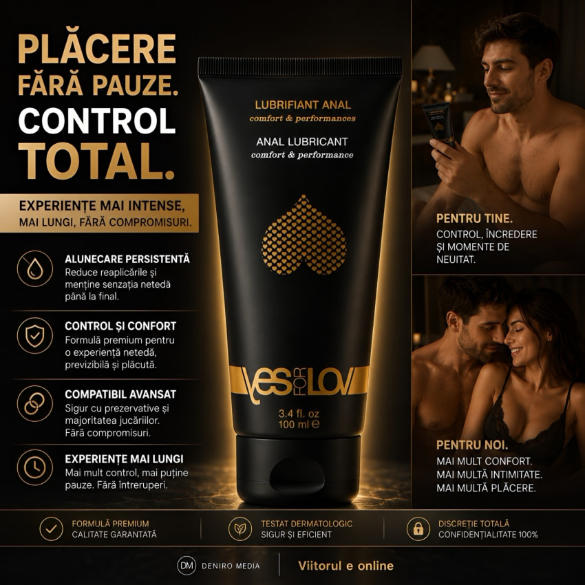 Lubrifiant Anal YESforLOV Confort Izbândă 100ml