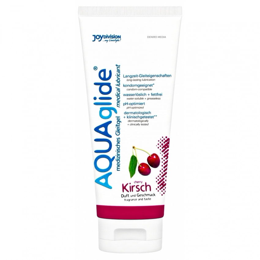 Lubrifiant AQUAglide Aromă Cireșe 100ml