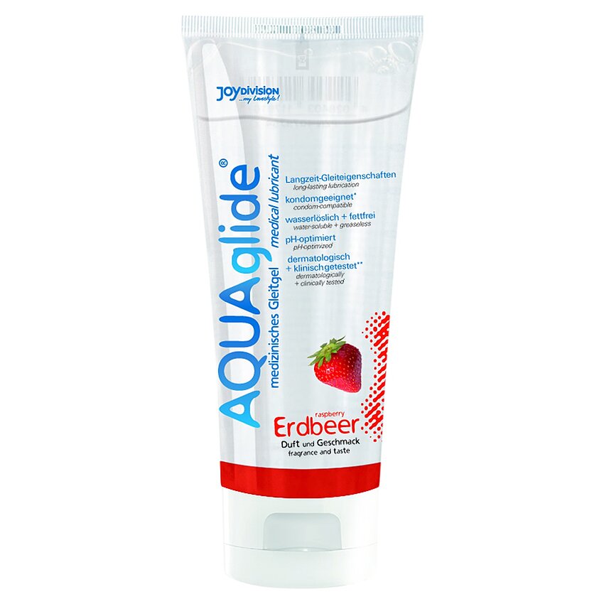 Lubrifiant Aquaglide Căpșuni 100 ml