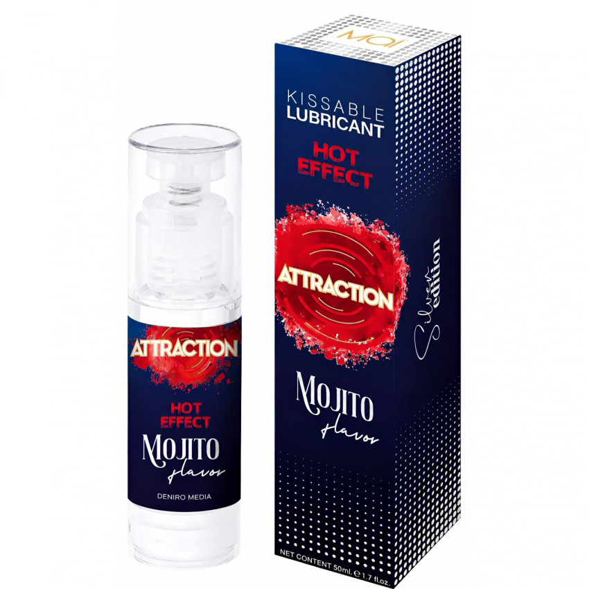 Lubrifiant Attraction Heat Mojito 50ml