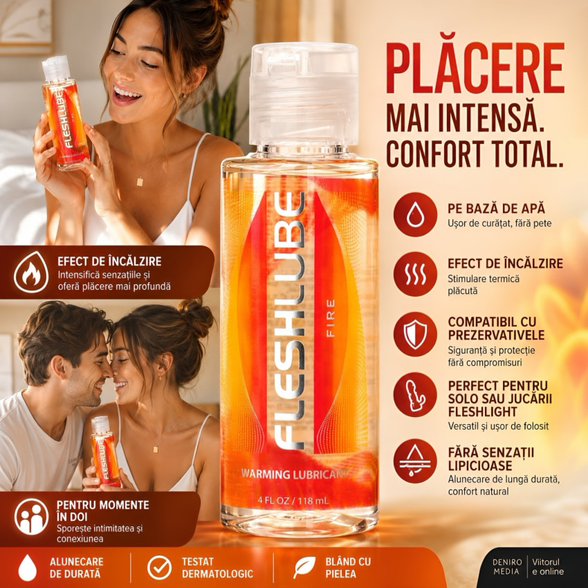 Lubrifiant FleshLube Fire EU 100 ml