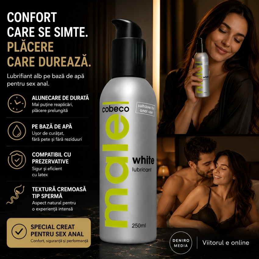 Lubrifiant Male White Cobeco 250ml