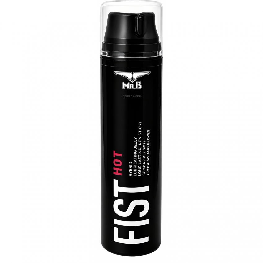 Lubrifiant pe bază de apă Mister B FIST Hot 200 ml