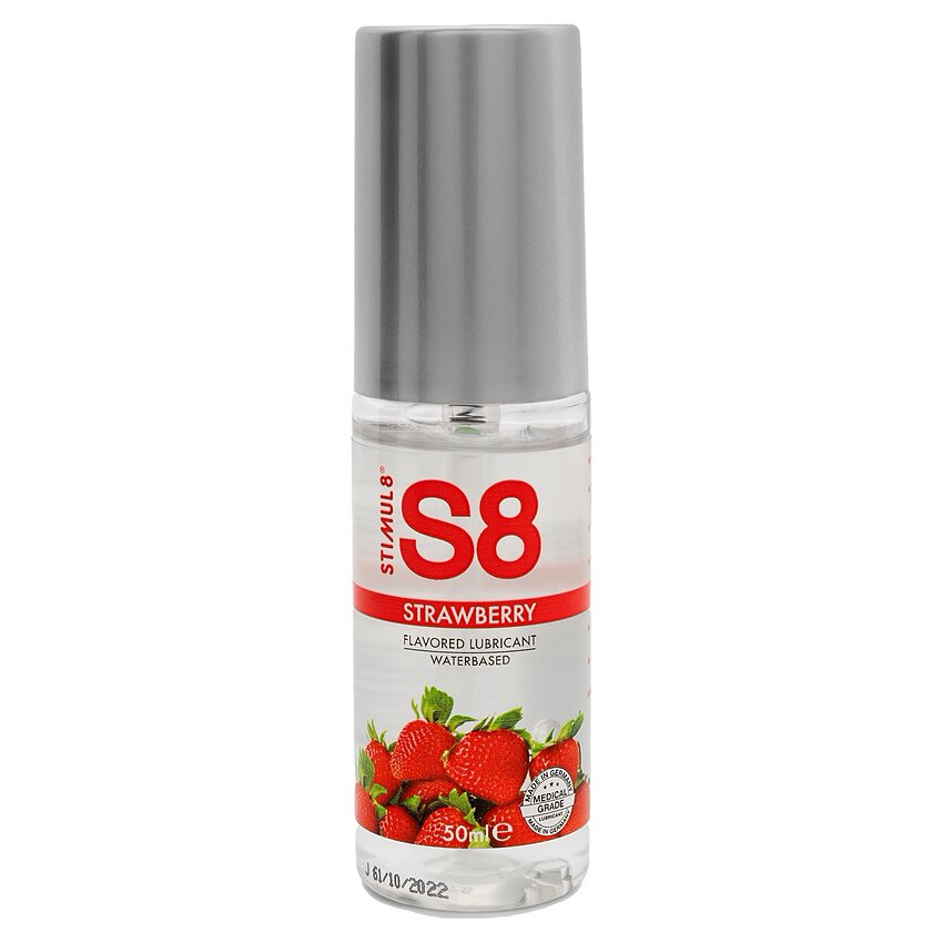 Lubrifiant S8 WB Flavored Căpșuni 50ml