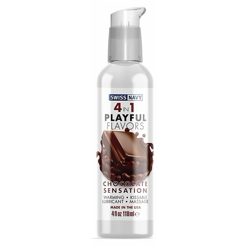 Lubrifiant Swiss Navy 4 in 1 Chocolate Sensation 118ml
