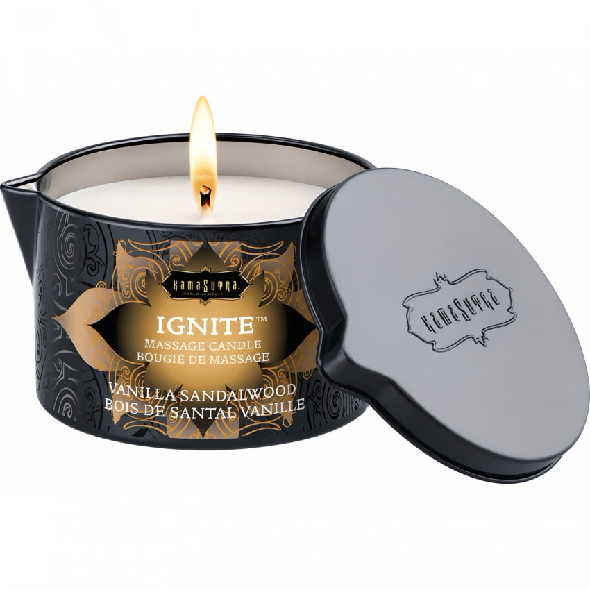 Lumânare Masaj Kama Sutra Vanilla 170g