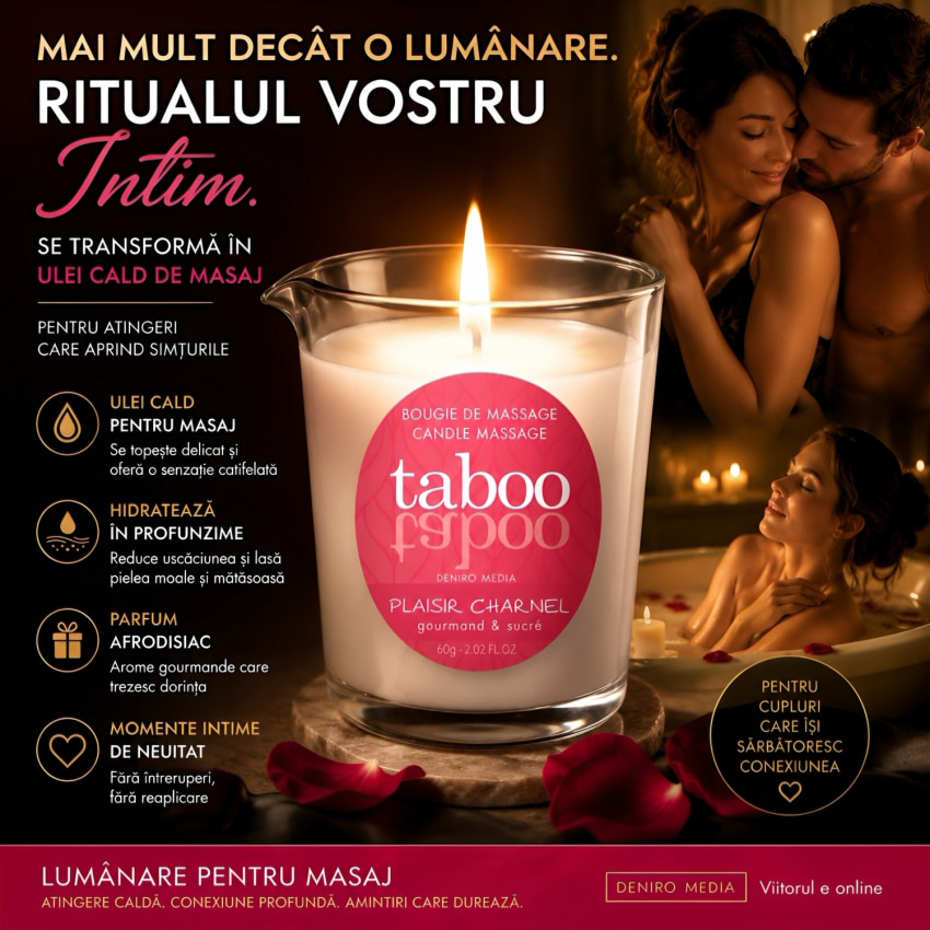 Lumânare Pentru Frecție Plaisir Charnel Taboo