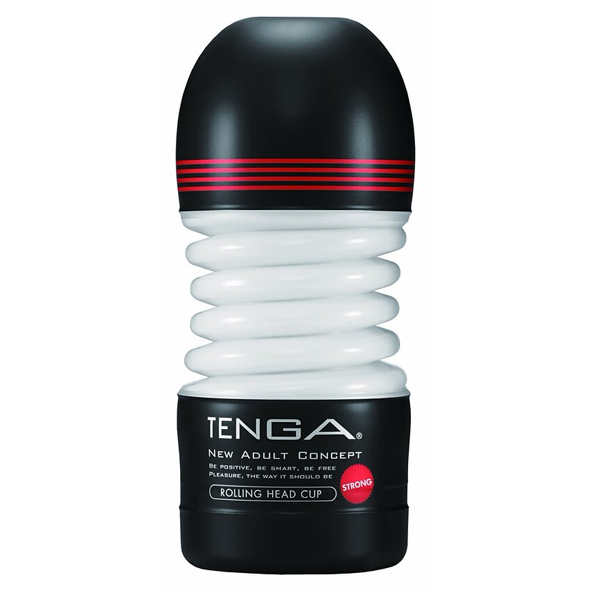 Masturbator Tenga Rolling Head Cup Strong Transparent