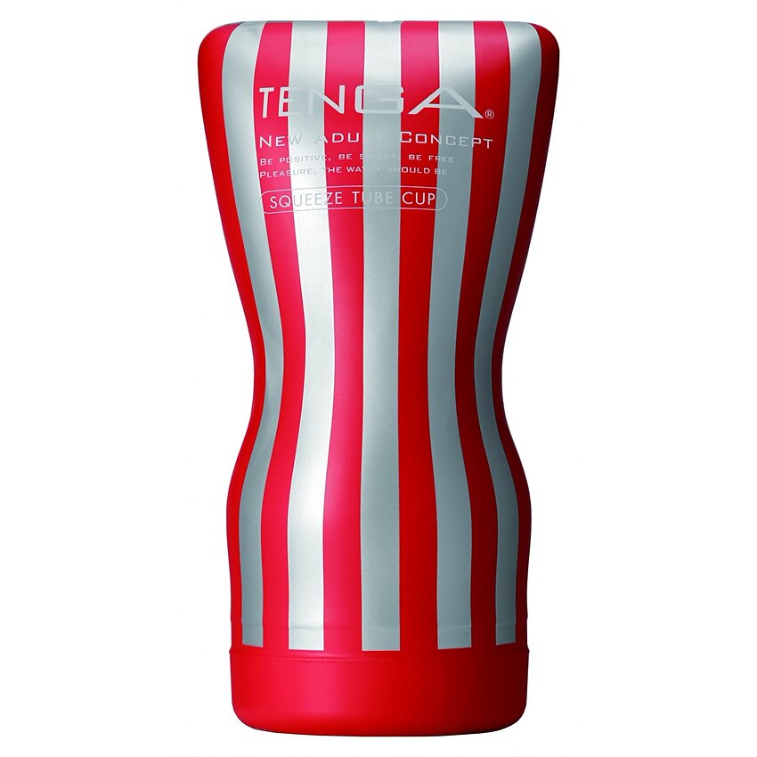 Masturbator Tenga Squeeze Tube Cup Medium Alb