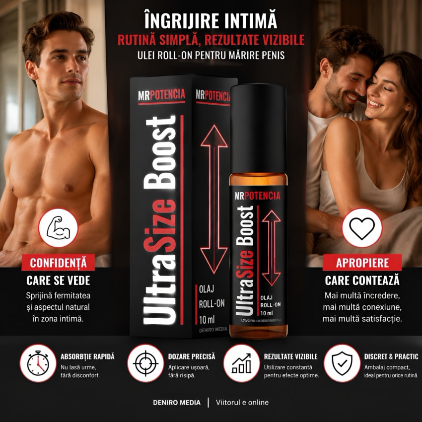 Mr Potencia Ultrasize Boost – Mărire penis – Ulei Roll-on 10 ml