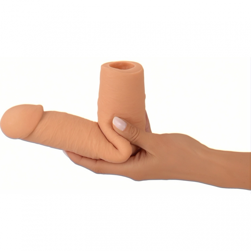 Manson Penis Nature Skin pentru Extensie și Îngroșare
