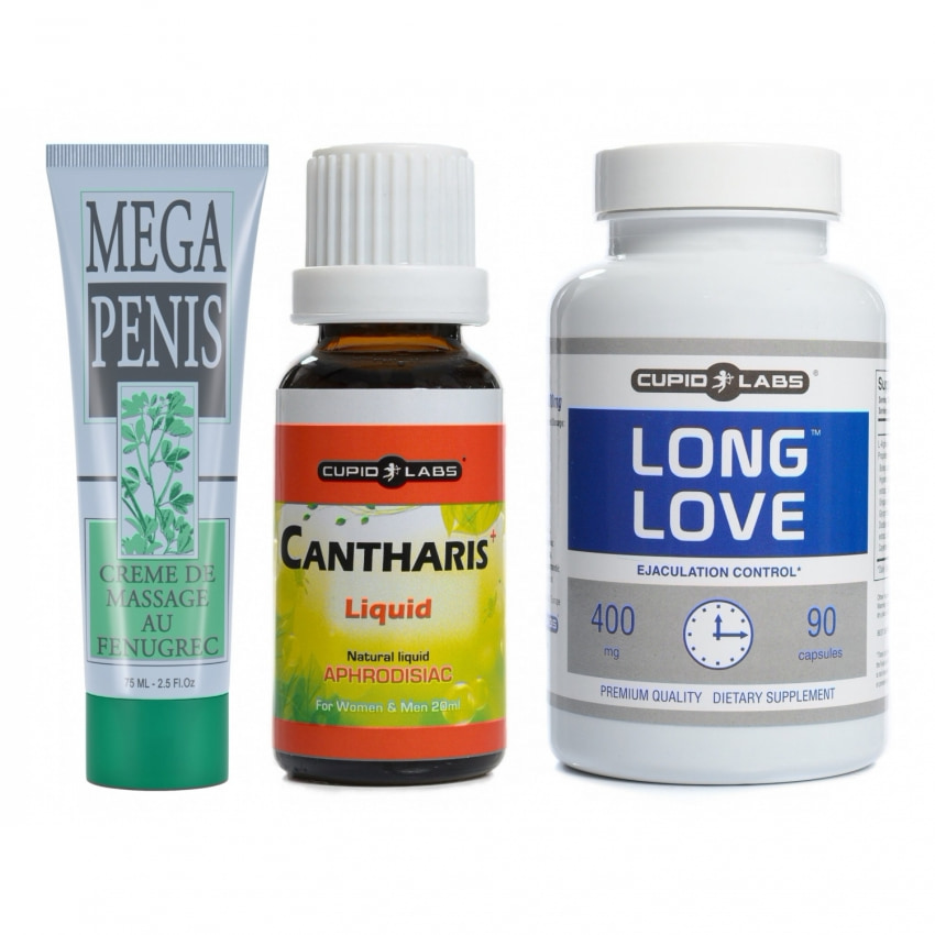 Kit 3 în 1: Control Total și Plăceri Intense