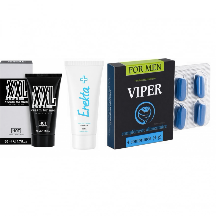 Pachet Putere Max: Kit pentru virilitate instantă