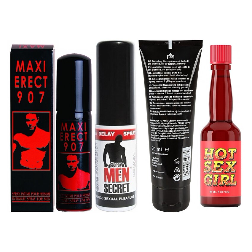 Pachet Pasional: Stamina, Erecție și Intensitate