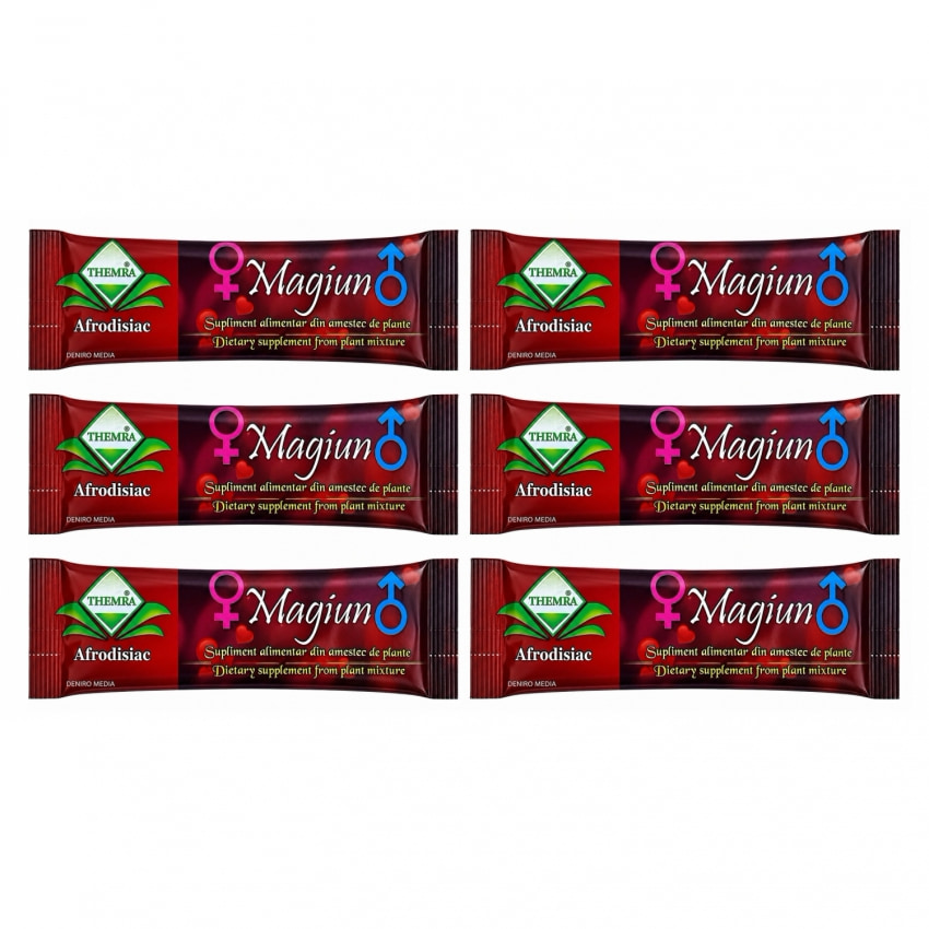 Pachet 6 x Magiun Themra 100% Natural 12g
