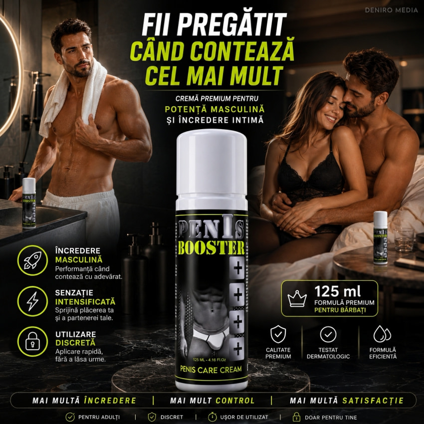Pachet Cremă Sculare Penis XXL + Unguent Pentru Potență Penis Booster