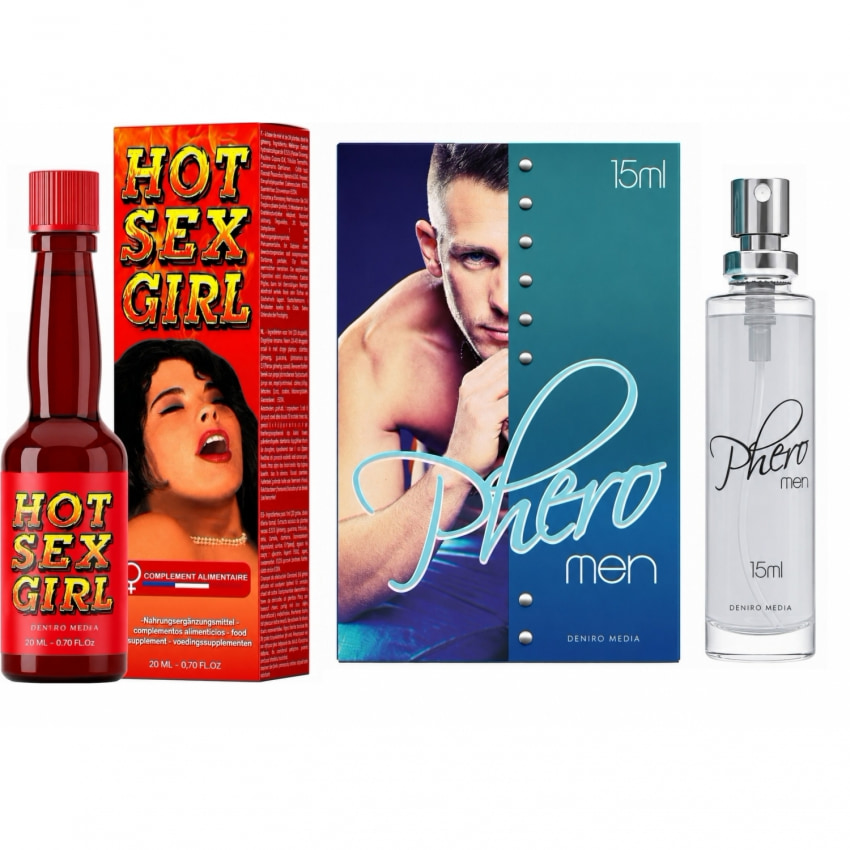 Pachet Parfum Pheromen Și Afrodisiac Hot Sex Girl